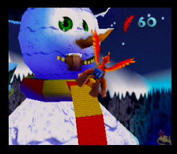 I wonder how long it took to build THAT snowman!