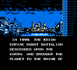 In 1999, the Krion Empire Robot Battalion descended upon the Earth and brought the planet to the brink of destruction...