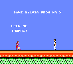 Save Sylvia from Mr. X. Yeah, right!
