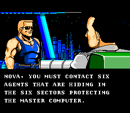 Nova, you must contact six agents, blah, blah, blah...