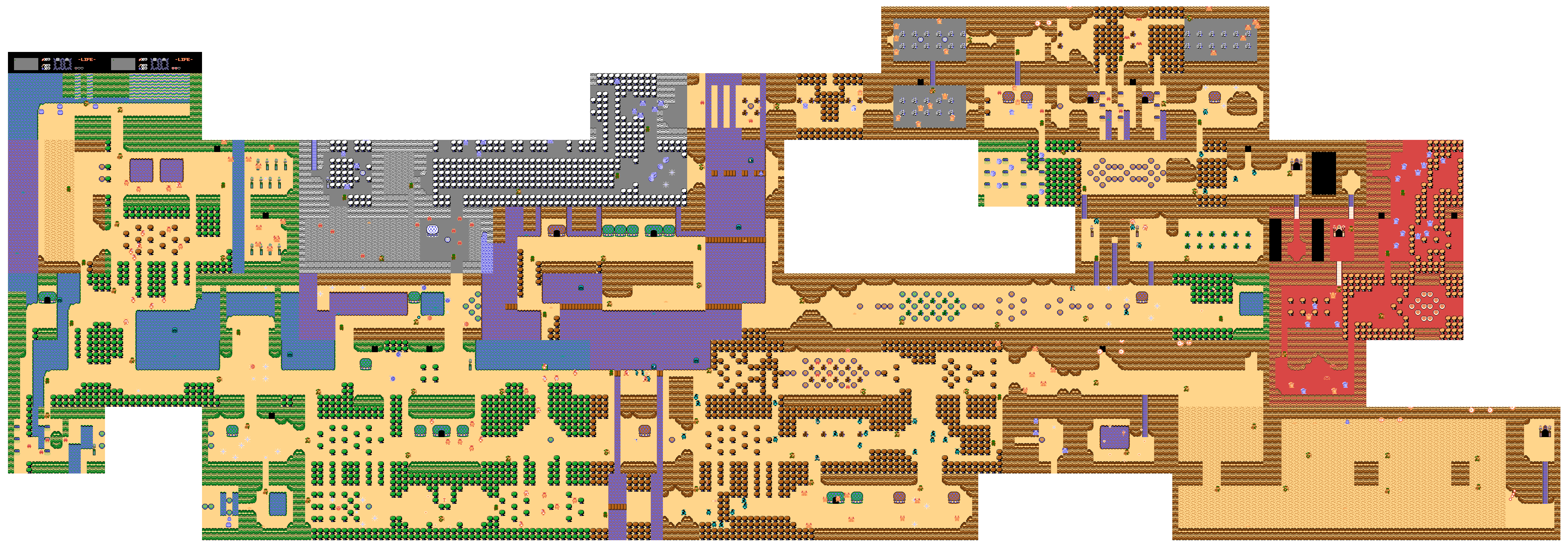 Zelda интерактивная карта