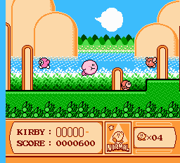 Nothing says lovin' like swallowing your enemies whole, as Kirby does!