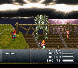 Zombor wants to make Crono soup!