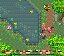 The forest is full of freaky fish and rabbits!