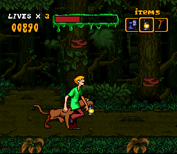 Shaggy and Scooby in the swamp